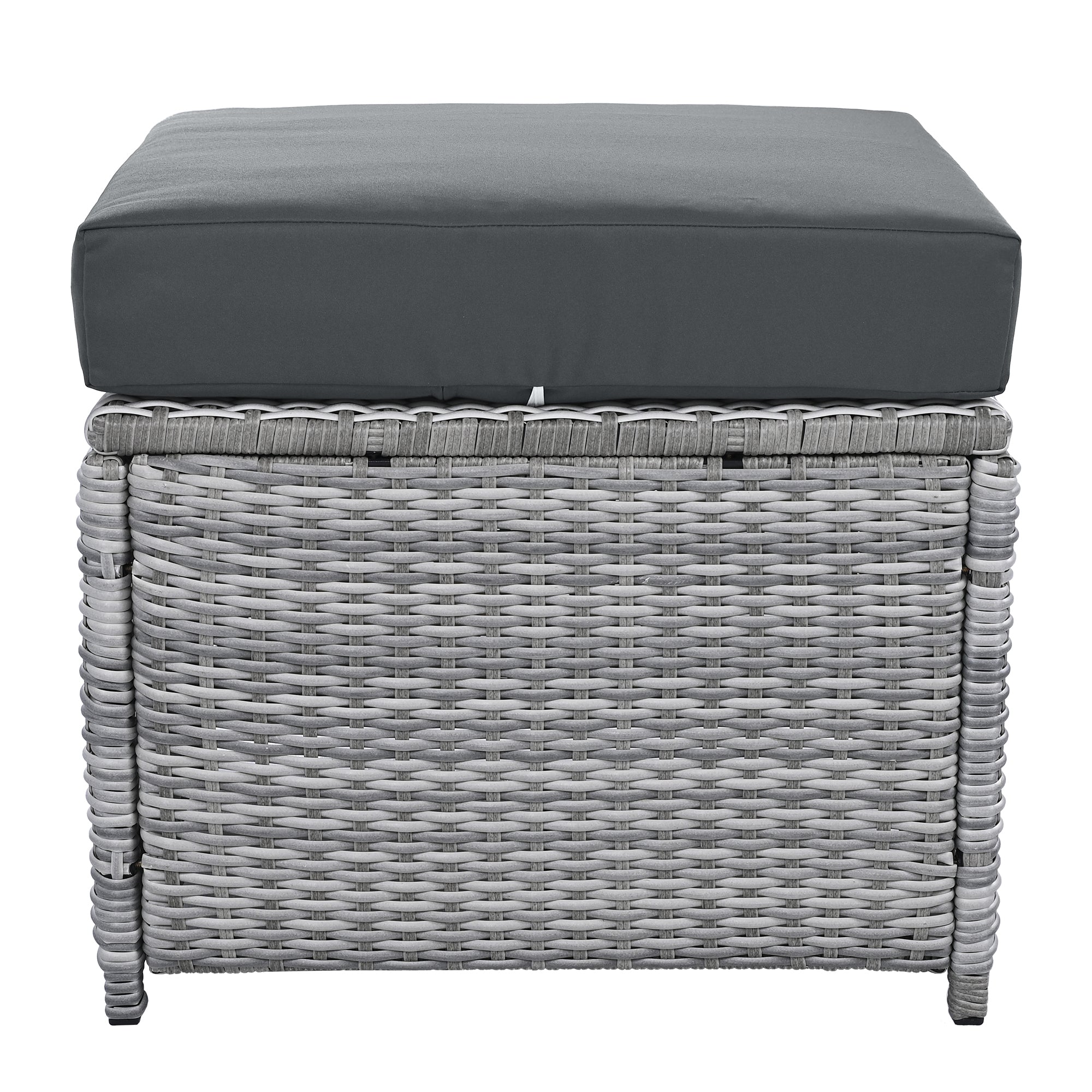 Outdoor Furniture Set Patio Rattan with Recliners and Tables