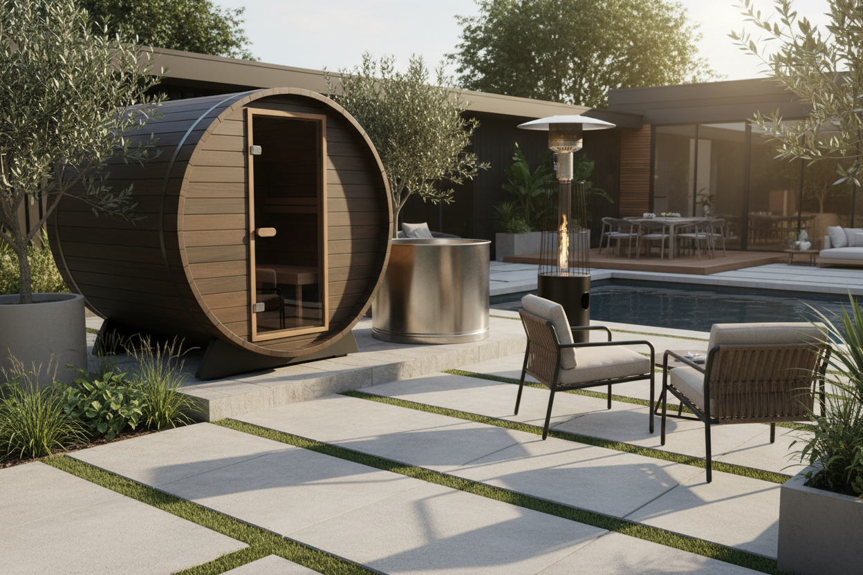 Transformed Outdoor Wellness Space